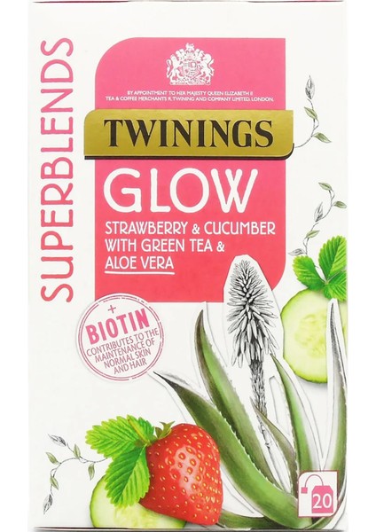 Çay Superblends Glow Bardak Poşet 20 Adet