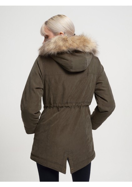 Loose Fit Kadın Mont