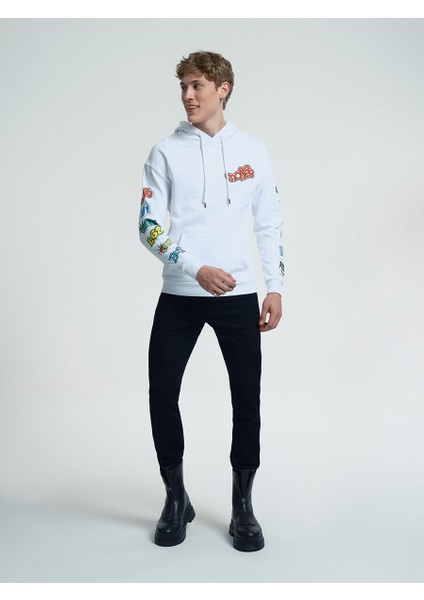 Oversize Fit Erkek Sweatshirt