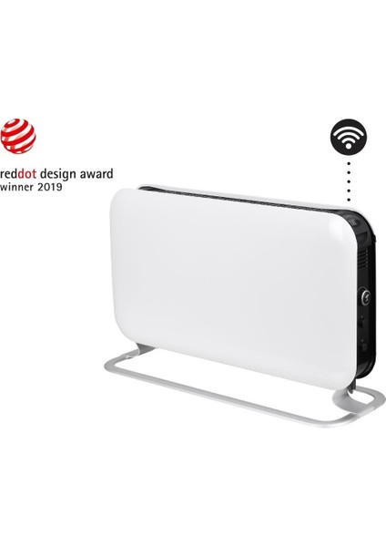 Elektrikli Taşınabilir Panel Isıtıcı Wi-Fi Bağlantılı 1200W