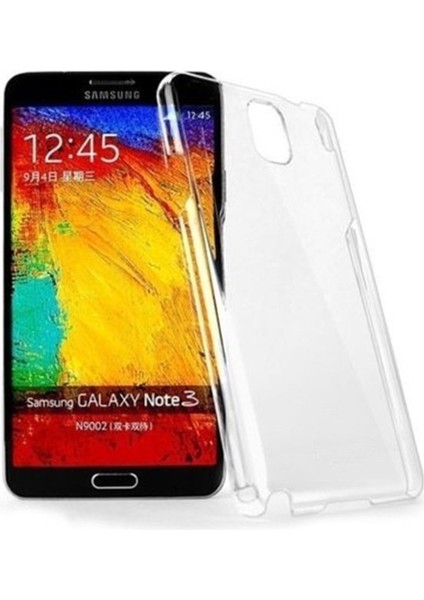 Samsung Galaxy Note 3 Kamera Korumalı Süper Silikon Kılıf Ekran Koruyucu