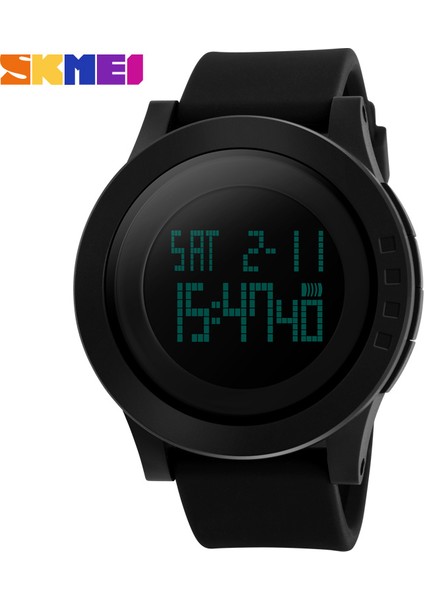 Siyah Skmeı Marka Izle Erkekler Askeri Spor Saatler Moda Silikon Su Geçirmez LED Dijital Kol Saati Erkekler Saat Adam Relogio Masculino (Yurt Dışından) modelleri