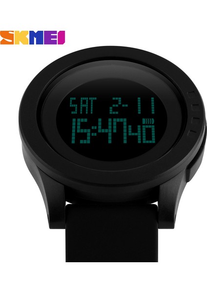 Siyah Skmeı Marka Izle Erkekler Askeri Spor Saatler Moda Silikon Su Geçirmez LED Dijital Kol Saati Erkekler Saat Adam Relogio Masculino (Yurt Dışından) indirimleri