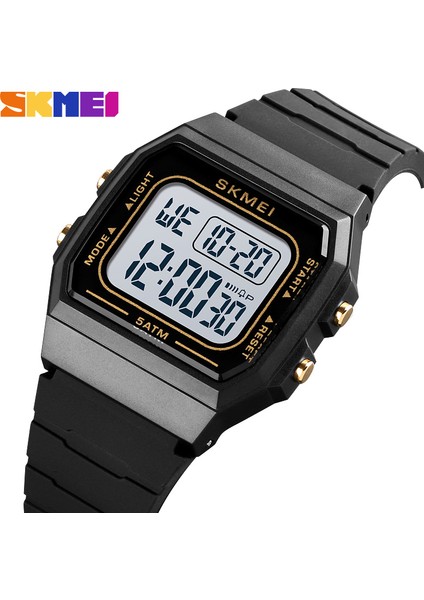 Açık Yeşil Skmeı Açık Spor Izle Erkekler Saatler Moda Basit Saatler Kadın Takvim Pu Kayış 5bar Su Geçirmez Dijital Saat Reloj Hombre (Yurt Dışından) fiyatları