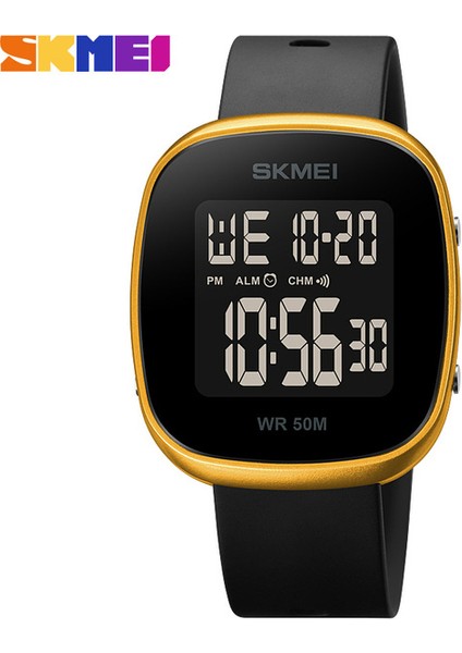 Altın Skmeı En Lüks Marka Erkek Spor Saatler Güneş Enerjisi Dijital Erkek Izle Su Geçirmez Elektronik Kol Saati Erkekler Reloj Hommbre (Yurt Dışından)