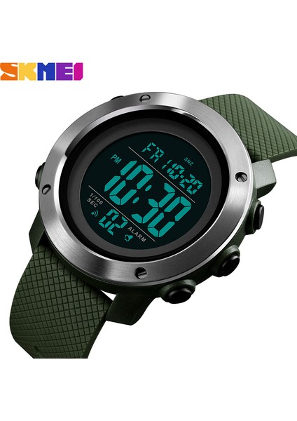 Siyah 2 Kutu ile Skmeı Spor Izle Erkekler Lüks Marka 5bar Su Geçirmez Saatler Montre Erkekler Çalar Saat Moda Dijital Saat Relogio Masculino 1426 (Yurt Dışından)