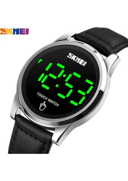 Altın Deri Skmeı Üst Marka Erkek Spor Saatler Dijital Dokunmatik Elektronik Saat Moda Lüks Adamın Su Geçirmez Kol Saati Reloj Hombre Erkek (Yurt Dışından) modelleri