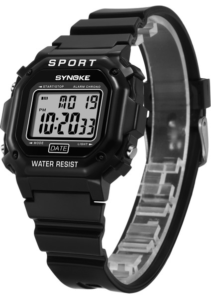 Pembe Lüks Erkek Saatler Elektronik Saat Su Geçirmez Yüzmek Spor Izle Erkekler Için Kare LED Dijital Askeri Kol Saati Adam Reloj Hombre (Yurt Dışından)