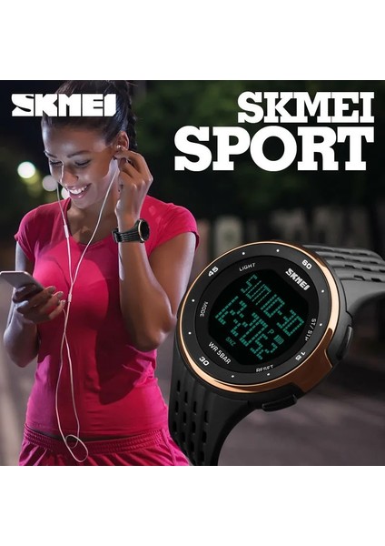 Kutu ile Mavi Skmeı 1219 Erkekler Dijital Saat LED Ekran Su Geçirmez Erkek Kol Saatleri Kronograf Takvim Alarm Spor Saatler Relogio Masculino (Yurt Dışından)