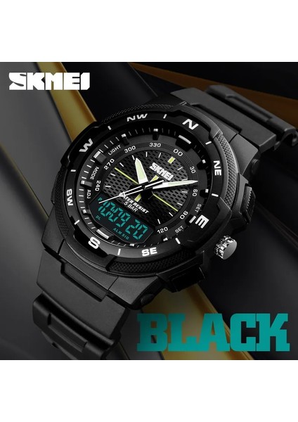 Açık Mavi Skmeı Çift Ekran Kuvars Izle Erkekler Açık Spor Saatler Dijital Elektronik Erkek Saatler Su Geçirmez Üst Marka Lüks Erkek Izle (Yurt Dışından) modelleri