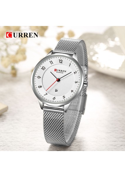 Gümüş Curren Gül Altın Izle Kadın Saatler Bayanlar Yaratıcı Çelik Kadın Bilezik Saatler Kadın Saat Relogio Feminino Montre Femme (Yurt Dışından) fırsatları