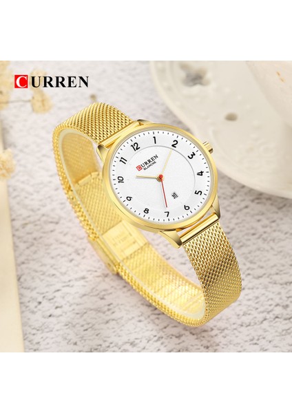 Gümüş Curren Gül Altın Izle Kadın Saatler Bayanlar Yaratıcı Çelik Kadın Bilezik Saatler Kadın Saat Relogio Feminino Montre Femme (Yurt Dışından) indirimleri