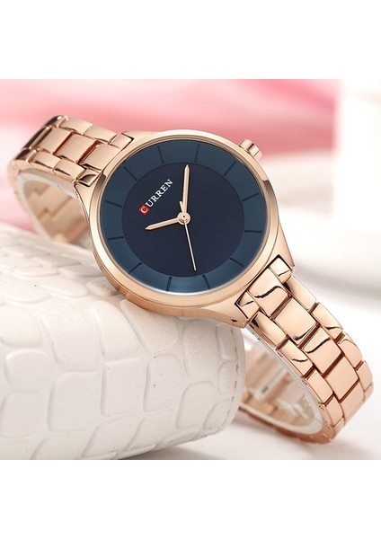 Altın Altın Curren Yeni Moda Yaratıcı Kadın Saatler Elbise Bayanlar Bilezik Izle Lüks Marka Kadın Saat Tam Çelik Kol Saati Hediyeler (Yurt Dışından) modelleri