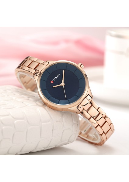 Altın Beyaz Curren Yeni Moda Yaratıcı Kadın Saatler Elbise Bayanlar Bilezik Izle Lüks Marka Kadın Saat Tam Çelik Kol Saati Hediyeler (Yurt Dışından) indirimleri