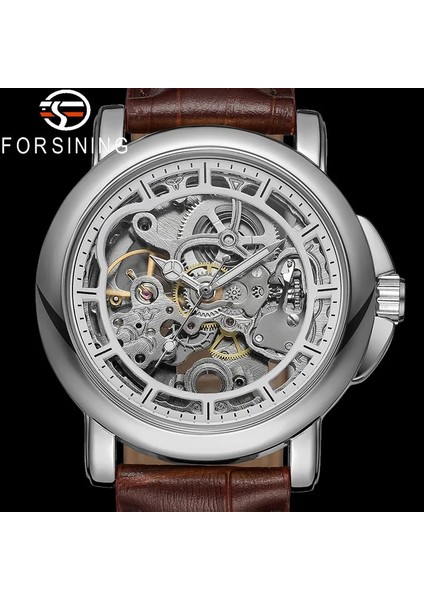 FS815605 Kutusu ile Forsınıng Erkekler Kol Saati Otomatik Mekanik Askeri Spor Klasik Erkek Saat Üst Marka Lüks Hollow Adam Izle 8156 (Yurt Dışından) fiyatları