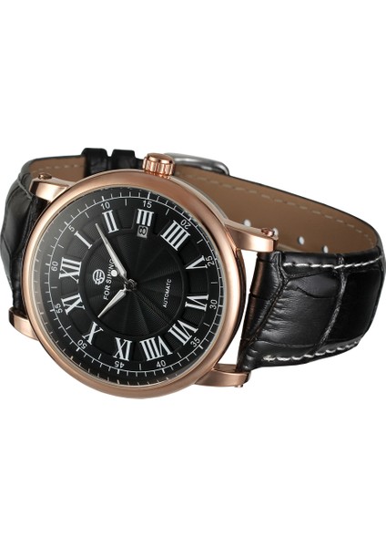 Beyaz Forsınıng Erkek ve Kadın Siyah Mekanik Saat Basit Rüzgar Roma Dijital Mekanik Hareket Saati Dairesel Kemer Saati (Yurt Dışından) modelleri