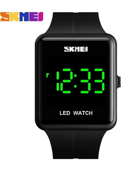 Siyah Saatler Erkekler Moda Chronos Geri Sayım Erkek Spor Izle Dijital Su Geçirmez LED Izle Adam Saat Askeri Reloj Mujer Skmeı (Yurt Dışından)