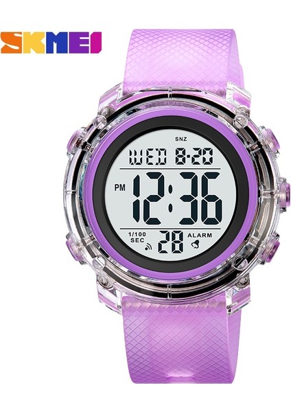 Beyaz Skmeı Marka Saatler Kadın Erkek Elektronik Hareketi LED Işık Dijital Saat Lüks Açık Saat Kronometre Geri Sayım Kol Saati (Yurt Dışından) indirimleri