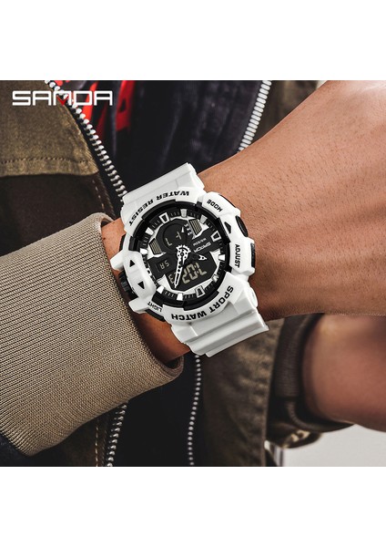 Ordu GREEN3128 Sanda Yeni Erkekler Kuvars Dijital Saat Erkek Spor Saatler Elektronik Askeri Bilek Izle Erkek Su Geçirmez Saat Reloj De Hombre (Yurt Dışından) indirimleri