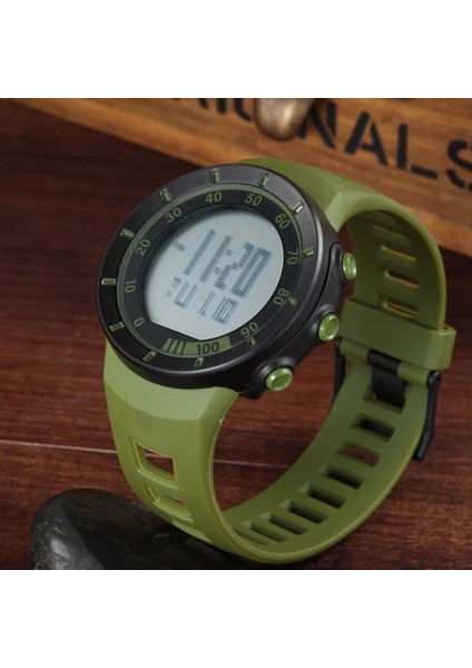 Kırmızı Izle Açık Spor Saatler Erkekler Için Su Geçirmez Erkek Dijital Kol Saati Ordu Yeşil Moda Taktik LED Elektronik Saat Reloj Hombre (Yurt Dışından)