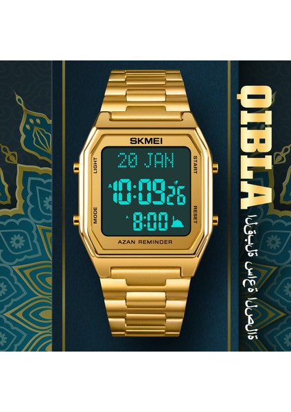 Siyah-Siyah Skmeı Üst Marka Erkek Saati Saat LED Kronograf Adam Dijital Saatler 30 M Su Geçirmez Erkek Kol Saati Relojes Para Hombre 1763 (Yurt Dışından)