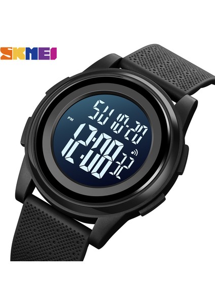Gri Skmeı Rahat Geri Sayım Spor Saatler Erkekler LED Işık Chrono Çalar Saat 5bar Su Geçirmez Dijital Kol Saati Relogio Masculino 1895 (Yurt Dışından) fiyatları