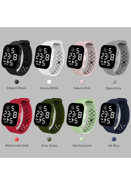 Pembe 2022 Erkek Spor Saat Su Geçirmez Dijital LED Izle Erkekler Kadınlar Için Sevgilisi Elektronik Bilek Saatleri Montre Homme Relogio Masculino (Yurt Dışından) fiyatları