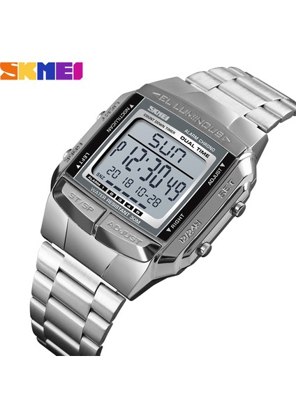 Siyah Skmeı Erkekler Izle Moda Dijital Spor Saatler LED Elektronik Saatler Erkekler Üst Marka Lüks Su Geçirmez Kol Saati Erkek Saat (Yurt Dışından) modelleri