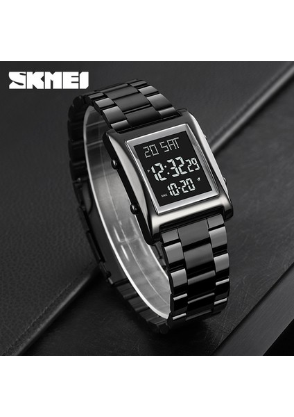 Siyah Beyaz Skmeı Marka Rahat Spor Dijital LED Izle Erkekler Moda Su Geçirmez Lüks Elektronik Kol Saati Erkek Saat Relogio Masculino (Yurt Dışından) modelleri