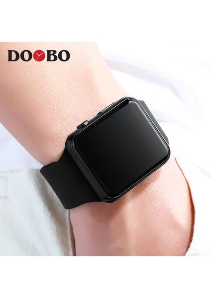 Siyah Gül Erkekler Spor LED Saatler Erkek Dijital Saat Erkekler Izle Silikon Elektronik Saat Erkekler Saat Reloj Hombre Hodinky Relogio Masculino (Yurt Dışından)