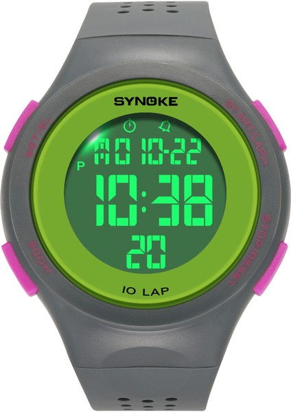 Siyah Synoke Ultra Ince Izle Unisex Dijital Kol Saatleri Kız Erkek Saatler Alarm Chrono Öğrenci Saati Rahat Spor LED Moda Izle (Yurt Dışından) fırsatları