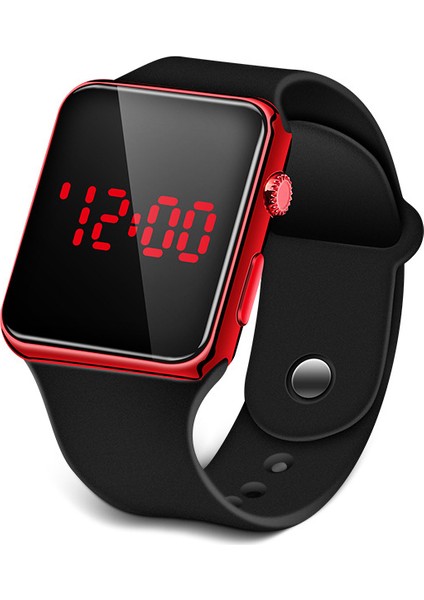 Kadınlar Için Siyah Mavi Moda Izle Elektronik LED Dijital Kadın Izle Rahat Basit Silikon Kadın Izle Montre Femme Zegarek Damski A001 (Yurt Dışından) indirimleri