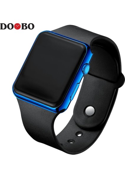 Beyaz Gümüş Erkek Spor LED Saatler Erkek Dijital Saat Erkekler Izle Silikon Elektronik Saat Erkekler Saat Reloj Hombre Hodinky Relogio Masculino (Yurt Dışından) modelleri