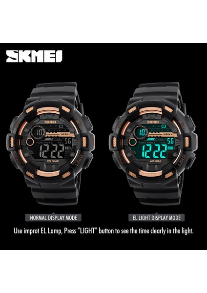 Siyah Erkek Saatler LED Dijital Saat Erkekler Üst Marka Lüks Ünlü Askeri Spor Bilek Saatler Erkek Saat Elektronik Relogio Masculino (Yurt Dışından)