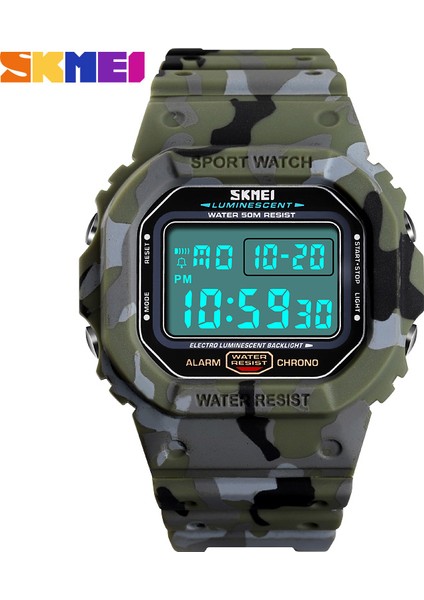 Kamuflaj Skmeı Dijital Saat Askeri Spor Erkek Kol Saati Erkek Saatler Relogio Masculino Relojes Para Hombre 1471 (Yurt Dışından) fiyatları