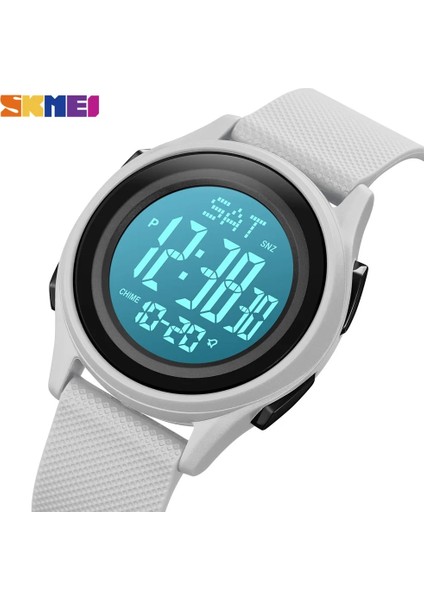 Yeşil Kamuflaj Skmeı Japonya Dijital Hareket Spor Izle Erkekler Açık Kol Saatleri Erkek Su Geçirmez Kronometre Çalar Saat Reloj Montre Homme 1893 (Yurt Dışından)
