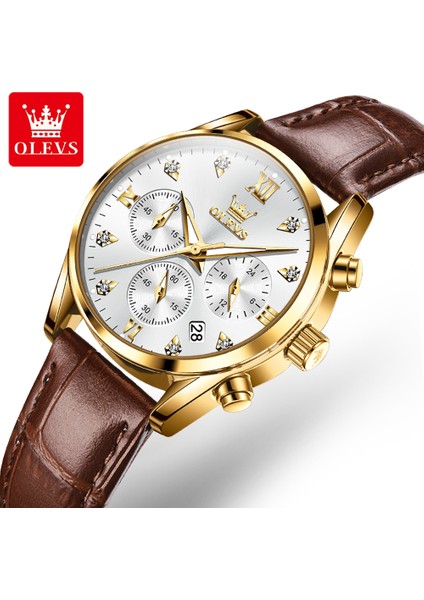 Altın Beyaz Olevs Kadın Saatler Lüks Tourbillon Tarzı Orijinal Otomatik Mekanik Saat Kadın Için Su Geçirmez Aydınlık Bayanlar Izle (Yurt Dışından) fiyatları