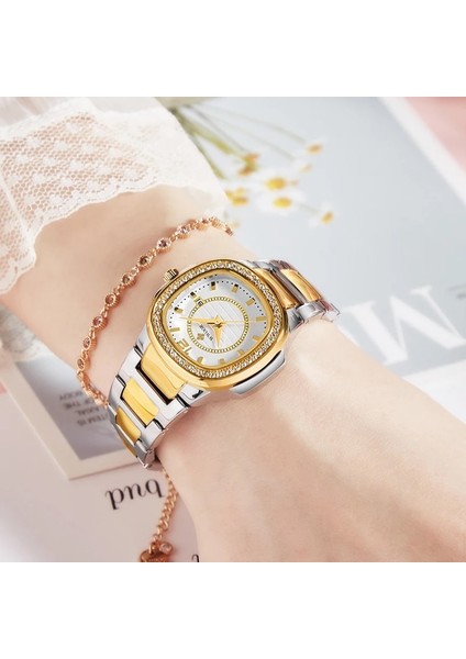 Pembe Reloj Mujer Wwoor Bayanlar Altın Izle Kadın Saatler En Lüks Elmas Bilezik Saatler Kadın Moda Su Geçirmez Tarih Kuvars Saat (Yurt Dışından) modelleri