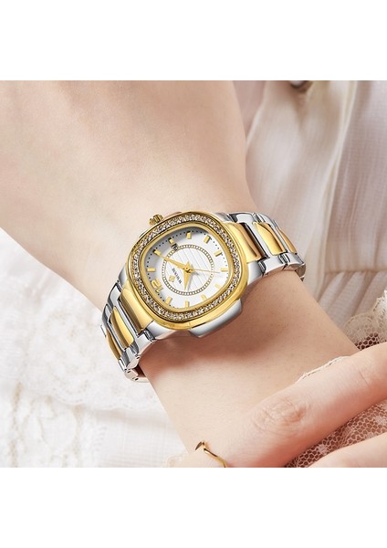 Pembe Reloj Mujer Wwoor Bayanlar Altın Izle Kadın Saatler En Lüks Elmas Bilezik Saatler Kadın Moda Su Geçirmez Tarih Kuvars Saat (Yurt Dışından) indirimleri