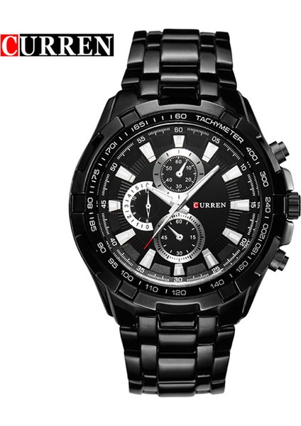 13B Curren Yepyeni Erkek Izle Lüks Spor Kuvars-Izle 30 M Su Geçirmez Saatler Erkek Tam Paslanmaz Çelik Erkek Kol Saatleri Relojes (Yurt Dışından)