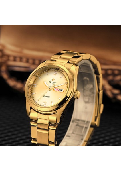 Altın Altın Montre Femme Wwoor 2022 Altın Izle Kadın Saatler Paslanmaz Çelik Moda Bayanlar Bilezik Saatler Elbise Su Geçirmez Kadın Saat (Yurt Dışından) fırsatları
