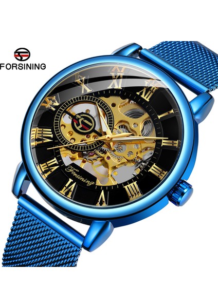 FSG8099M4G6 Forsining Üst Markalar Moda Iş Mekanik Erkek Izle Otomatik Su Geçirmez Paslanmaz Çelik Kayış Erkek Saatler (Yurt Dışından) fiyatları