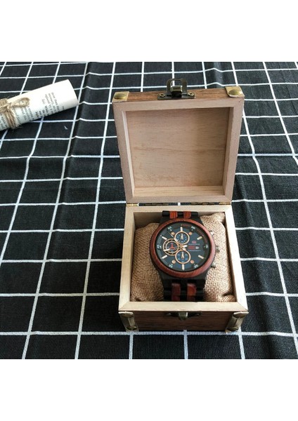 Gümüş Bn Ahşap Kutu Kunhuang Ahşap Saatler Lüks Aydınlık Çok Fonksiyonlu Ahşap Erkek Kuvars Retro Izle Moda Spor Saatler Zegarek Męski (Yurt Dışından) fiyatları