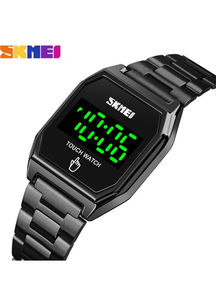 Gül Altın Skmeı Yaratıcı Dokunmatik Ekran Erkek Dijital Saat Spor Japonya Hareketi Saat Su Geçirmez Elektronik Kol Saati Erkek Bayan Hediye (Yurt Dışından) fiyatları