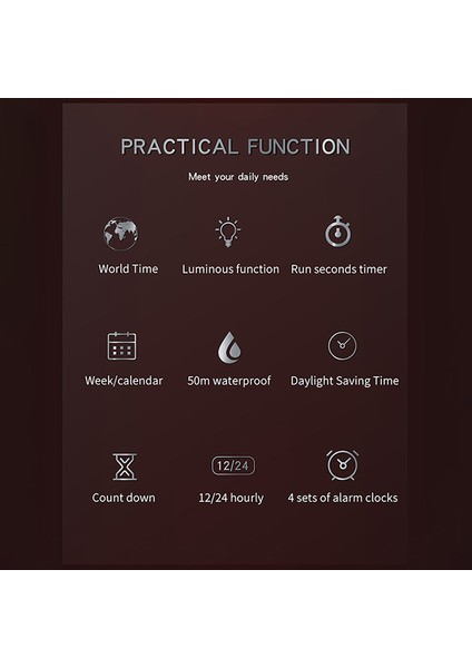 Tüm Siyah Sanda Üst Marka Erkek Spor Saatler Askeri Hyun-Chae Durumda Su Geçirmez Çok Fonksiyonlu Kol Saati Kuvars Izle Erkekler Için Saat 3156 (Yurt Dışından) modelleri