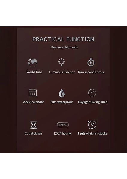 Gümüş Sanda Üst Marka Erkek Spor Saatler Askeri Hyun-Chae Durumda Su Geçirmez Çok Fonksiyonlu Kol Saati Kuvars Izle Erkekler Için Saat 3156 (Yurt Dışından) modelleri