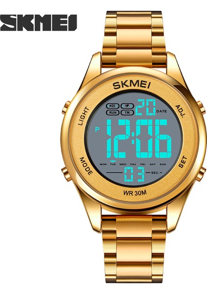 Siyah Erkek Spor Saatler Casual Kronometre Geri Sayım Saat Su Geçirmez Erkek Kol Saatleri Dijital Alarmlı Saat Reloj Hombre Skmeı Montre Homme (Yurt Dışından) fırsatları