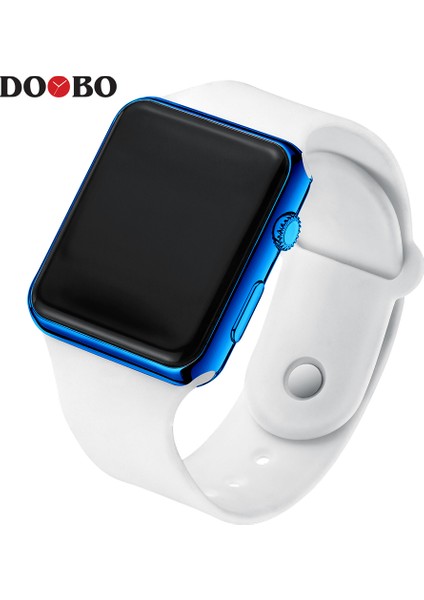 Siyah Rosegold Erkekler LED Dijital Spor Saatler Erkek Kauçuk Kayış Erkek Askeri Kol Saati Saat Saat Relogio Masculino Hodinky Ceasuri (Yurt Dışından)