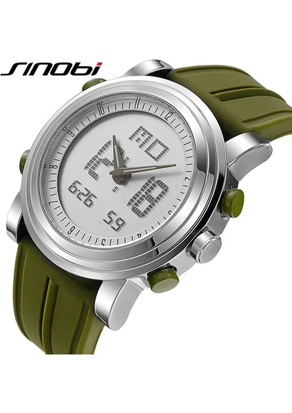 11S9368G04 Sınobı 9368 Relogio Masculino Dijital Saat Erkekler Kol Saati Tarih Su Geçirmez Kronograf Koşu Saatleri Montres Femmes Spor Saat (Yurt Dışından) modelleri