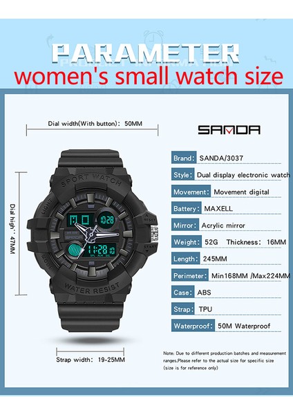 3037 Ms Siyah Beyaz Sanda Beyaz Spor Erkek Saatler Üst Marka Lüks Askeri Kuvars Izle Erkekler Su Geçirmez Kol Saatleri Relogio Masculino (Yurt Dışından)
